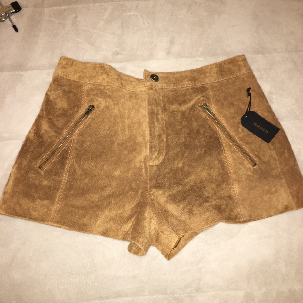 Forever 21 Suede Shorts